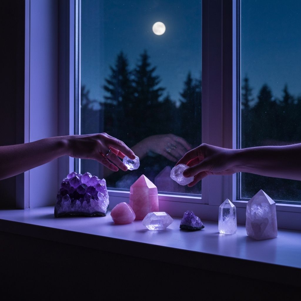 How to Cleanse and Charge Your Crystals